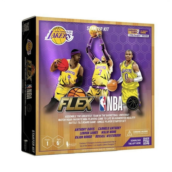 NBA FLEX Series 2 LA Lakers 1 Player Starter Set