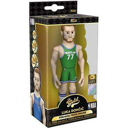 NBA Funko Gold Luka Doncic Vinyl Figure (Green Uniform, Chase Version)