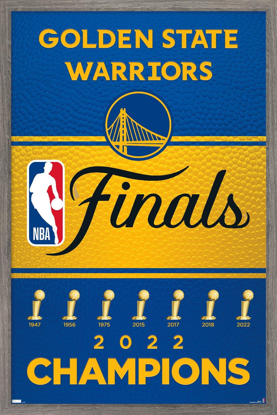 NBA Golden State Warriors - Champions 22 Wall Poster, 22.375 x 34 