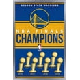 thumbnail image 1 of NBA Golden State Warriors - Champions 23 Wall Poster, 14.725" x 22.375" Framed, 1 of 5