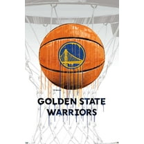 NBA Golden State Warriors - Drip Ball 20 Wall Poster, 14.725" x 22.375"