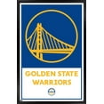 thumbnail image 1 of NBA Golden State Warriors - Logo 21 Wall Poster, 22.375" x 34", Framed, 1 of 3