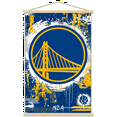 thumbnail image 1 of NBA Golden State Warriors - Maximalist Logo 23 Wall Poster with Magnetic Frame, 22.375" x 34", 1 of 5