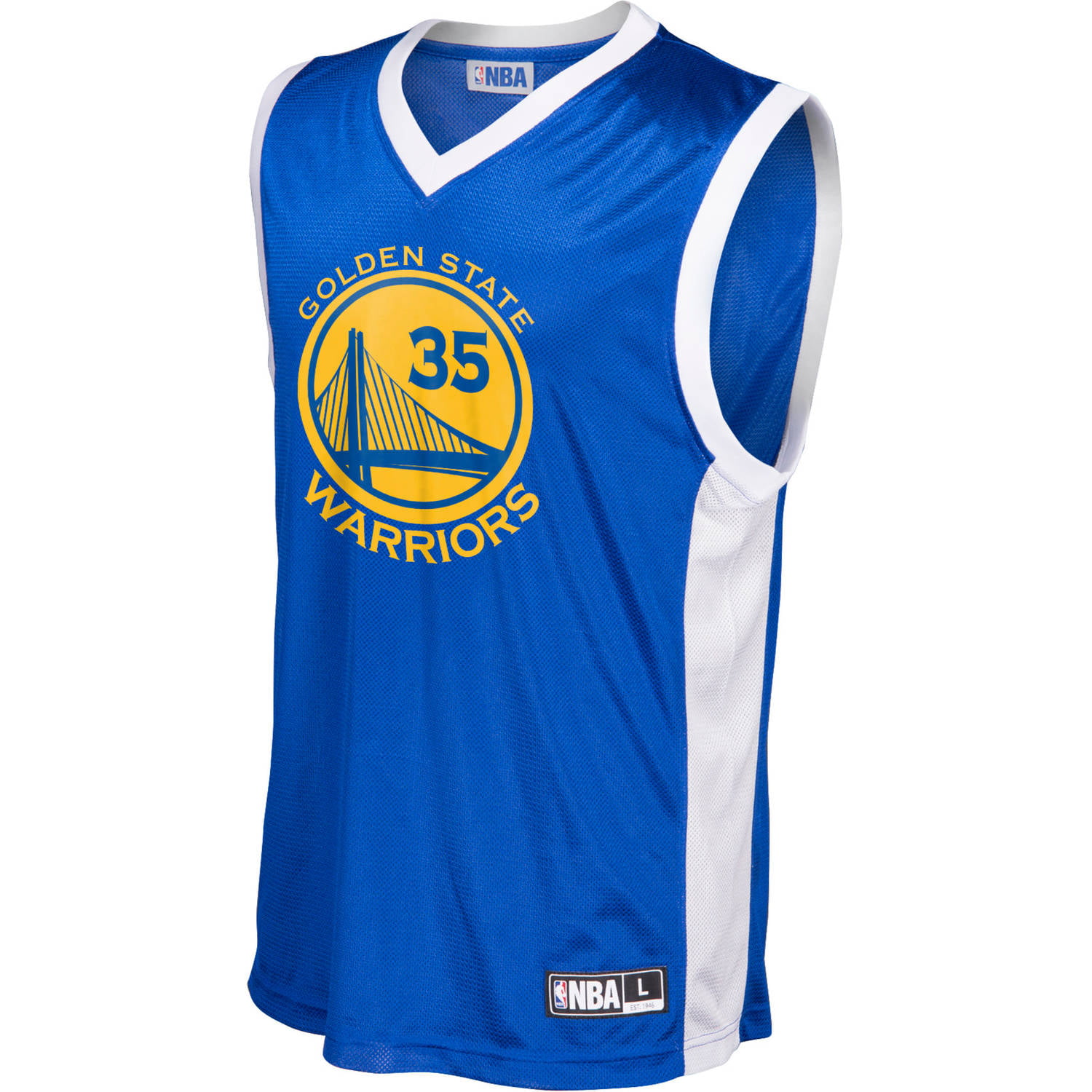NBA Golden State Warriors Men's Durant Team Replica Jersey - Walmart.com