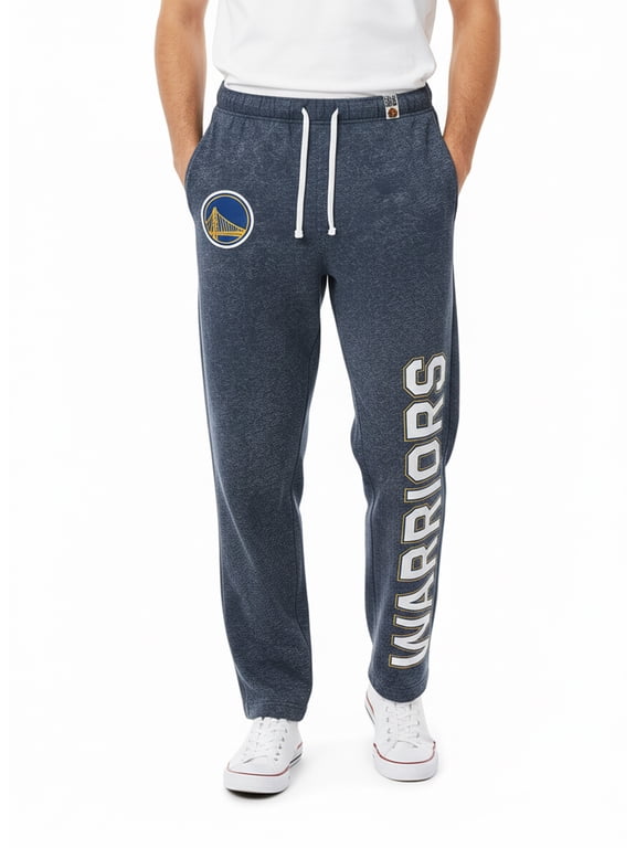 Golden State Warriors Men's & Men's Big and Tall Fleece Jogger Pants, Sizes XS–4XLT