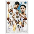 thumbnail image 1 of NBA Golden State Warriors - Stephen Curry 16 Wall Poster, 22.375" x 34", Framed, 1 of 2