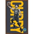 thumbnail image 1 of NBA Golden State Warriors - Stephen Curry 18 Wall Poster, 14.725" x 22.375", Framed, 1 of 5