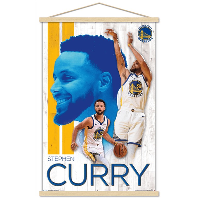 NBA Golden State Warriors - Stephen Curry 19 Wall Poster with