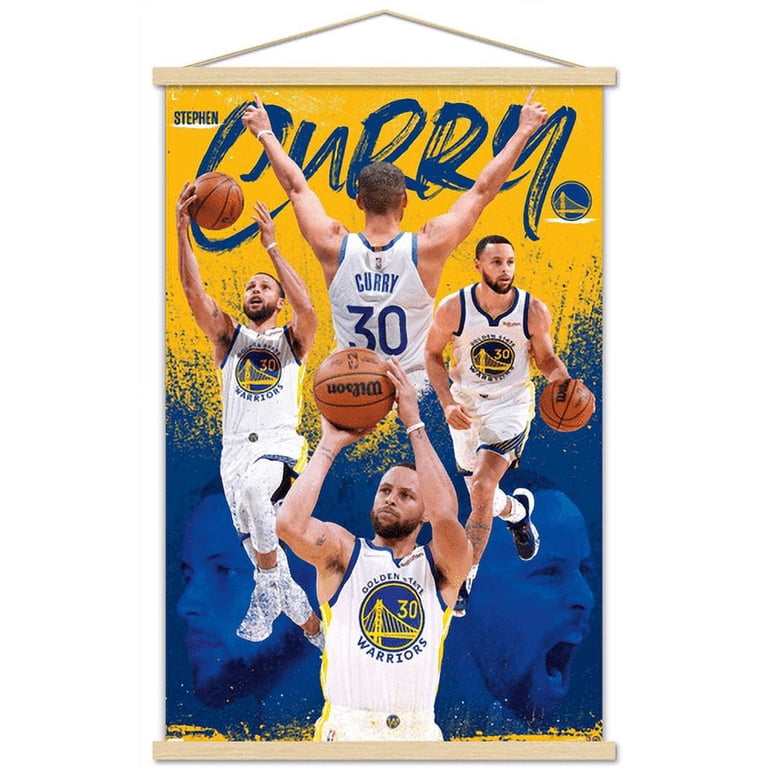 【送料無料・即日発送】カリー　フレームアート　Stephen Curry NBA Golden State Warriors - Stephen Curry 22 Wall Poster with