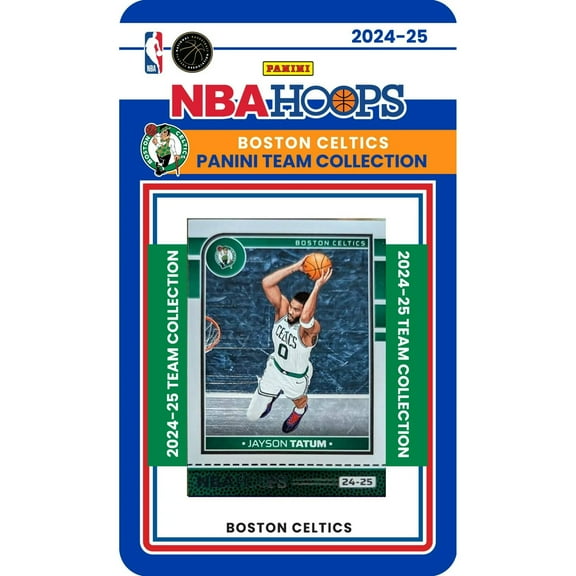 NBA Hoops 2024-25 Team Collection Boston Celtics Trading Card Team Set