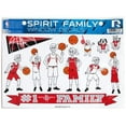thumbnail image 1 of NBA Houston Rockets Family Decals Sheet, 1 of 2