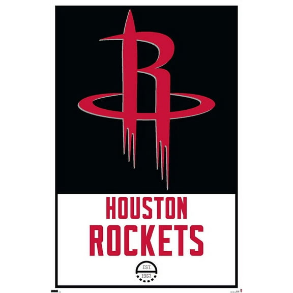 NBA Houston Rockets - Logo 21 Wall Poster, 14.725" x 22.375"