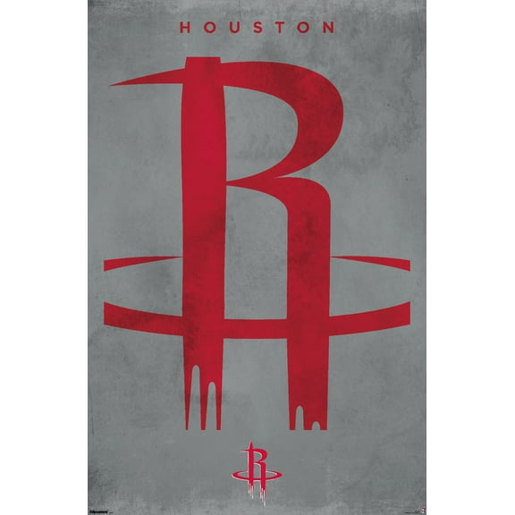 NBA Houston Rockets - Logo 25 Wall Poster, 14.725" x 22.375"