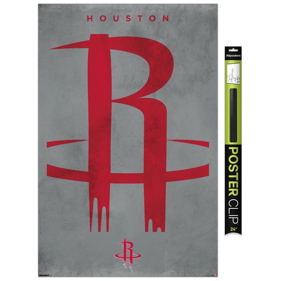 NBA Houston Rockets - Logo 25 Wall Poster, 22.375" x 34"