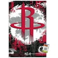 thumbnail image 1 of NBA Houston Rockets - Maximalist Logo 23 Wall Poster with Pushpins, 22.375" x 34", 1 of 4