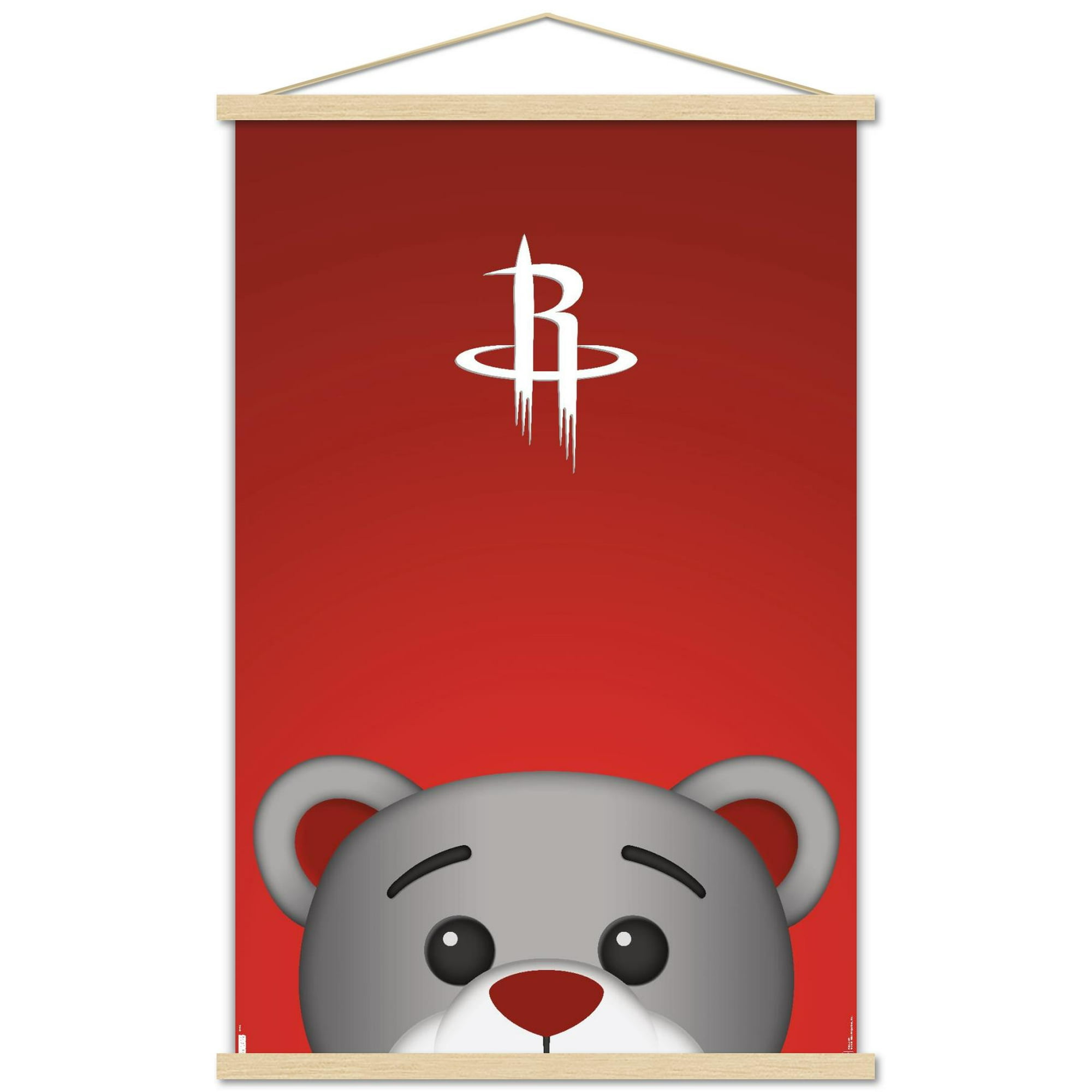 Clutch! - Houston Rockets Mascot - Sticker