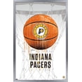 thumbnail image 1 of NBA Indiana Pacers - Drip Basketball 21 Wall Poster, 14.725" x 22.375", Framed, 1 of 3