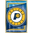 thumbnail image 1 of NBA Indiana Pacers - Logo 17 Wall Poster, 14.725" x 22.375", Framed, 1 of 3