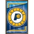 thumbnail image 1 of NBA Indiana Pacers - Logo 17 Wall Poster, 14.725" x 22.375", Framed, 1 of 3