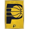 thumbnail image 1 of NBA Indiana Pacers - Logo 25 Wall Poster, 14.725" x 22.375" Framed, 1 of 5