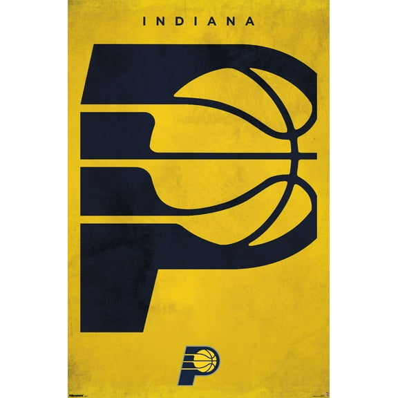 NBA Indiana Pacers - Logo 25 Wall Poster, 22.375" x 34"