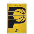 thumbnail image 1 of NBA Indiana Pacers - Logo 25 Wall Poster with Magnetic Frame, 22.375" x 34", 1 of 5