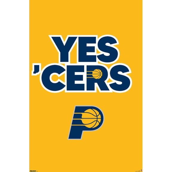 NBA Indiana Pacers - YES 'CERS 25 Wall Poster, 22.375" x 34"
