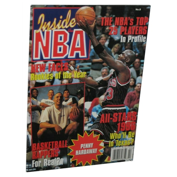 NBA Inside Basketball Michael Jordan Magazine Book No. 8