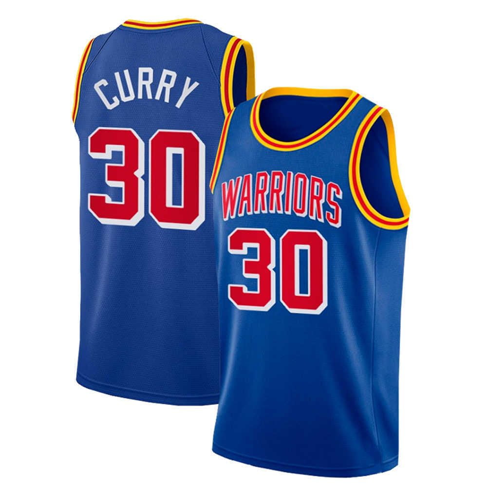 NBA_ New Stephen Curry Basketball 30 Klay Thompson James Wiseman 22 Wiggins  3 Poole 75th MVP Golden State''Warriors''nba''jerseys 