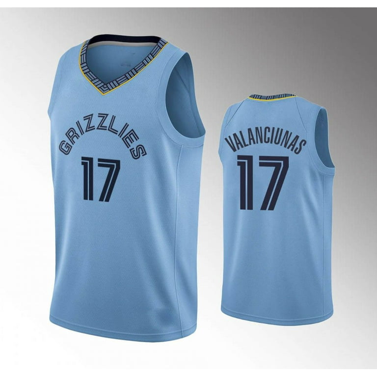 NBA Jersey Memphis Grizzlies Men Ja Morant Jonas Valanciunas