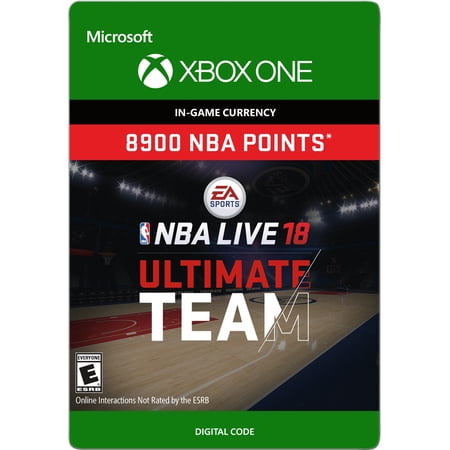 NBA LIVE 18: NBA UT 8900 Points Pack - Xbox One [Digital]