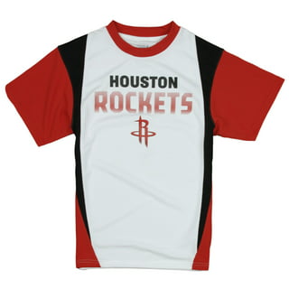 Houston Rockets T Shirt Men's Large Red Double Sided Toyota NBA  Basketball Fuse