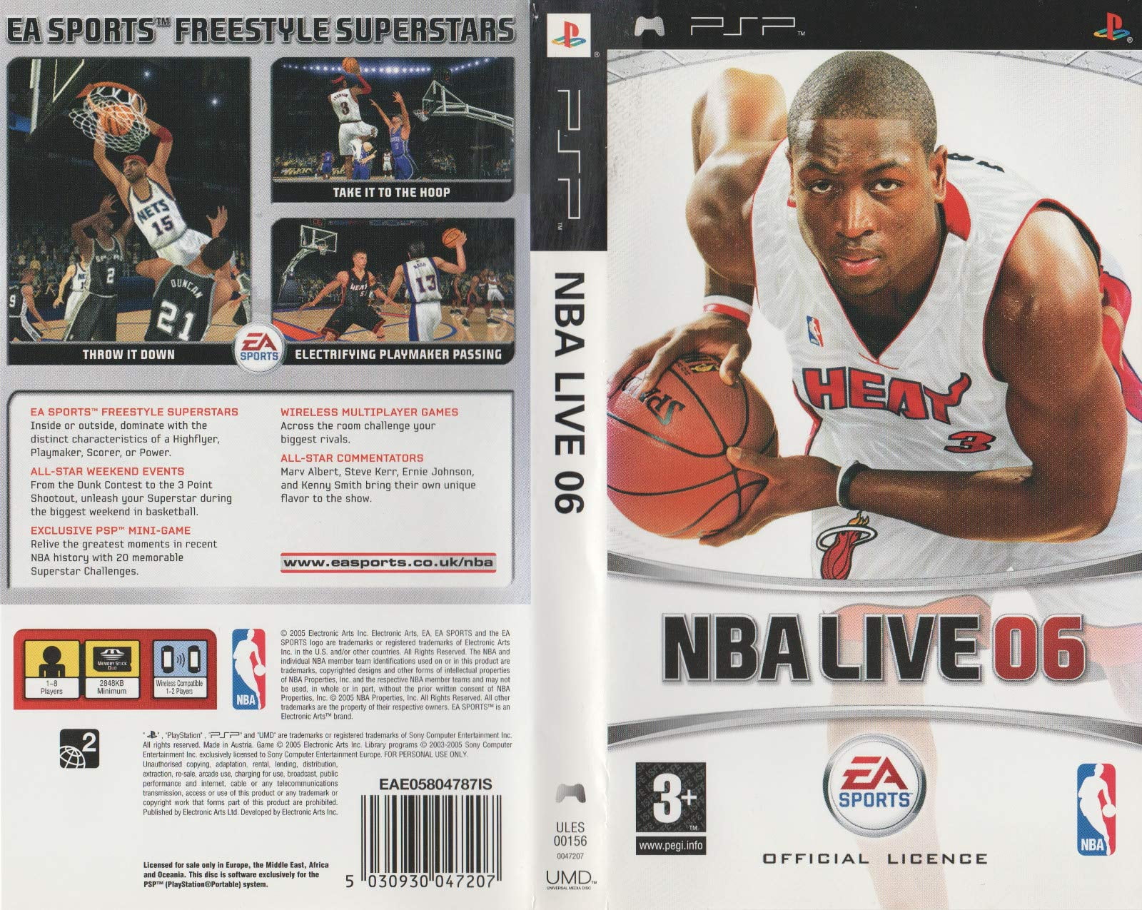 NBA Live 06 - Sony PSP - Walmart.com