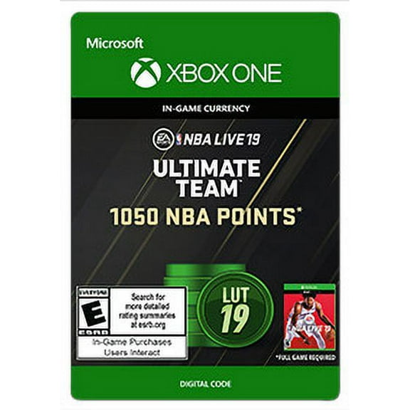 NBA Live 19 1050 NBA Point - Xbox One [Digital]