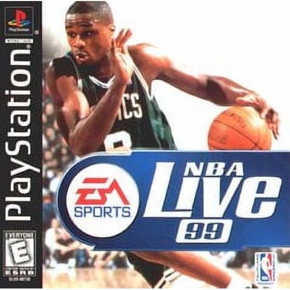 Pre-Owned NBA Live 99 by Electronic Arts, PlayStation Physical Sports Game, 4 Offline Players