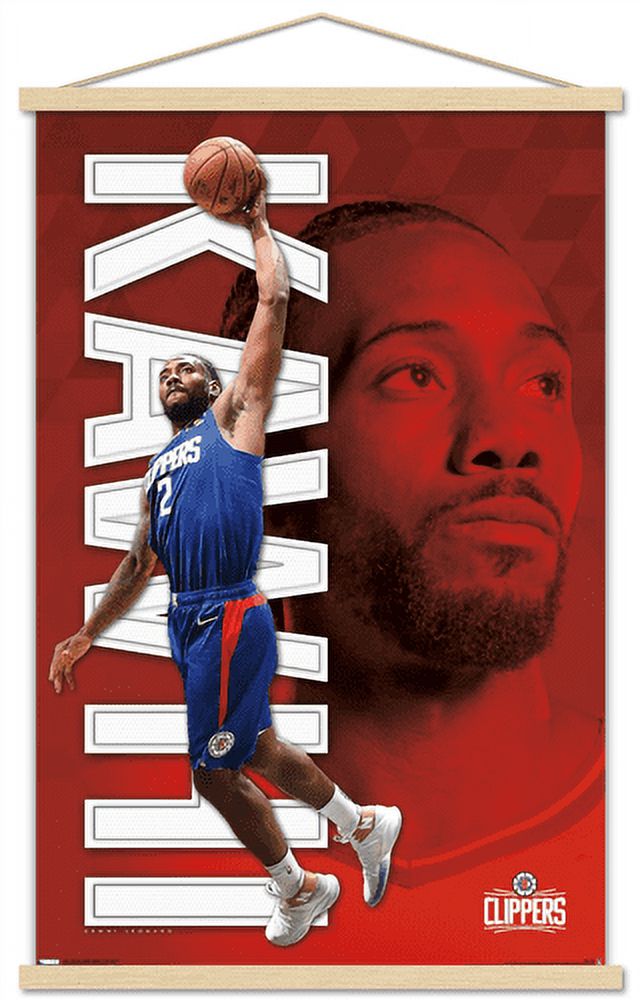 NBA Los Angeles Clippers - Drip Basketball 21 Wall Poster with Wooden  Magnetic Frame, 22.375 x 34 