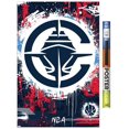 thumbnail image 1 of NBA Los Angeles Clippers - Maximalist Logo 24 Wall Poster, 22.375" x 34", 1 of 5