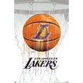 thumbnail image 1 of NBA Los Angeles Lakers - Drip Ball 20 Wall Poster, 22.375" x 34", 1 of 4