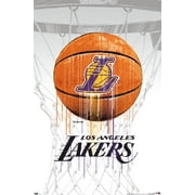NBA Los Angeles Lakers - Drip Ball 20 Wall Poster, 22.375" x 34"