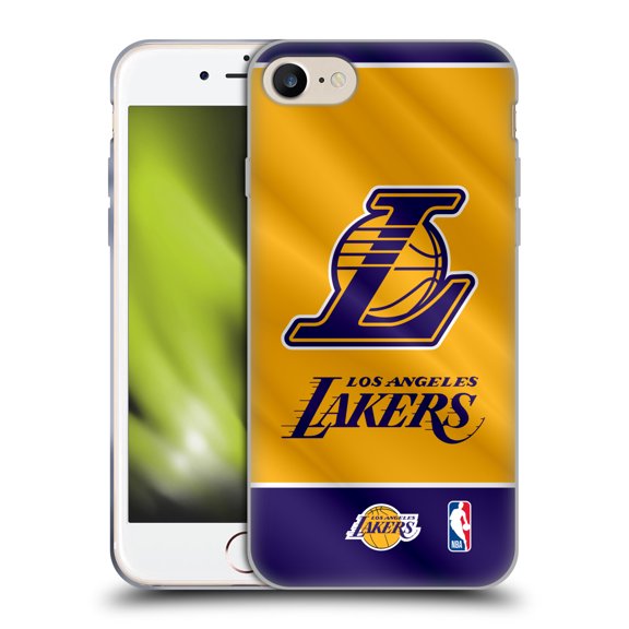 NBA Los Angeles Lakers Horizontal Banner Hybrid MagSafe Case for Apple iPhone 7 / 8 / SE 2020 & 2022
