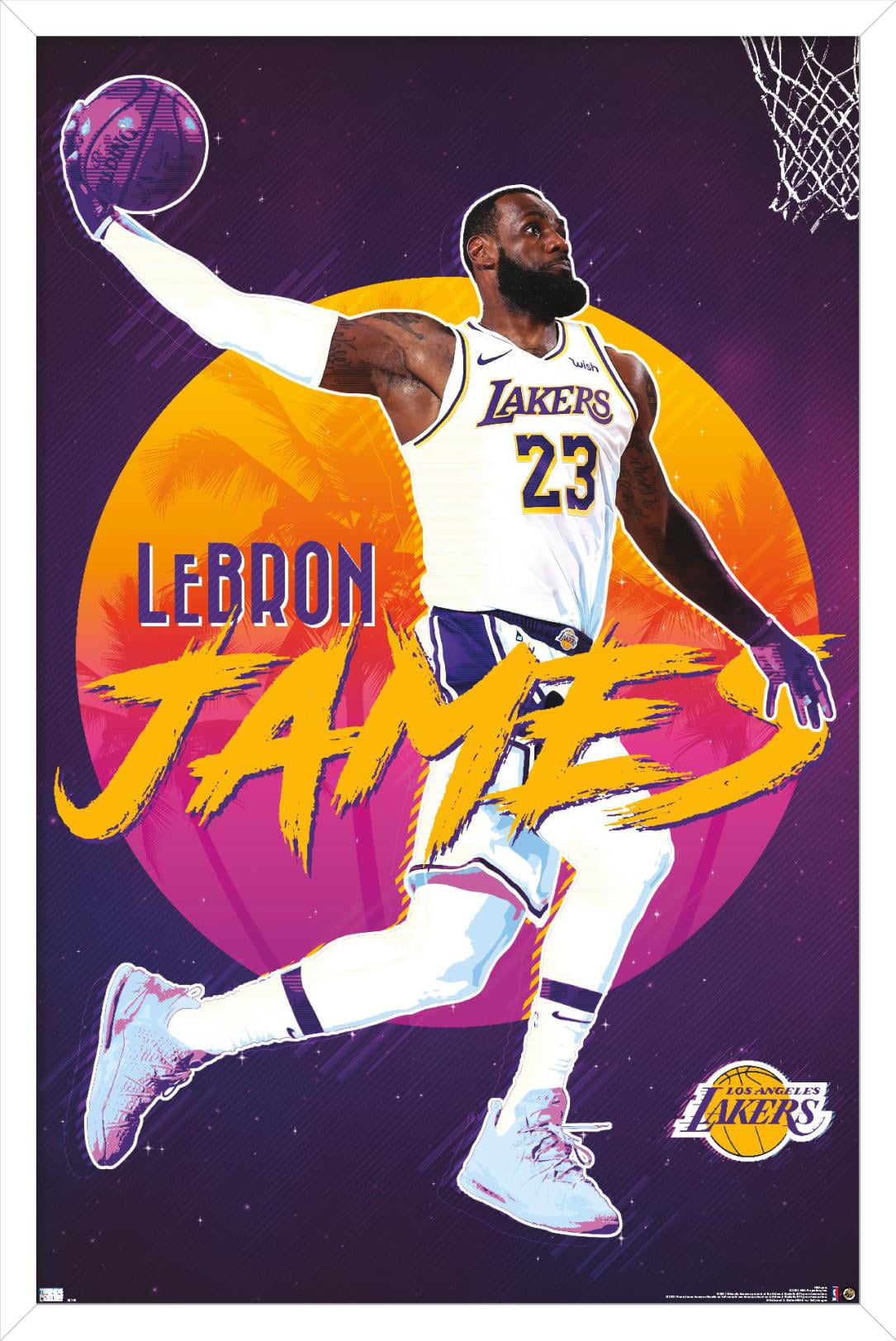 Custom LA Lakers Theme Jersey Barcode
