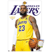 NBA Los Angeles Lakers - LeBron James Feature Series 23 Wall Poster, 22.375 x 34