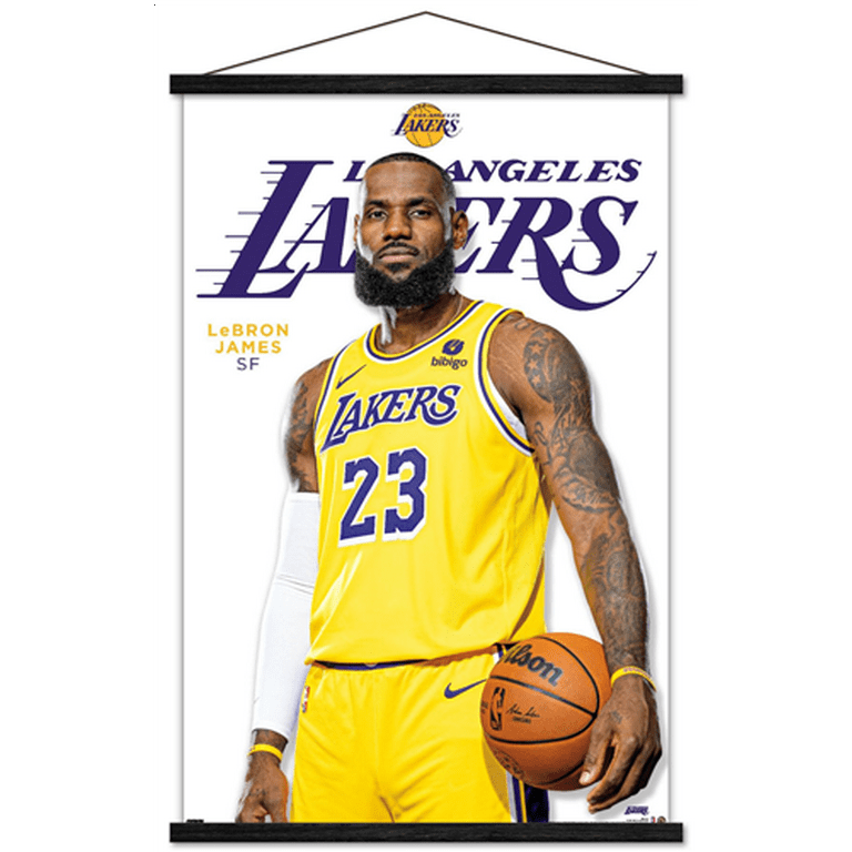 LeBron James アート作品 23番 LeBron James Poster Cleveland Cavaliers 23 Photo Art Print (24x18)