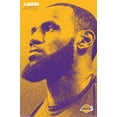 thumbnail image 1 of NBA Los Angeles Lakers - Lebron James 18 Wall Poster, 14.725" x 22.375", 1 of 3
