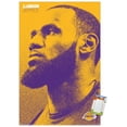 thumbnail image 1 of NBA Los Angeles Lakers - Lebron James 18 Wall Poster, 22.375" x 34", 1 of 2