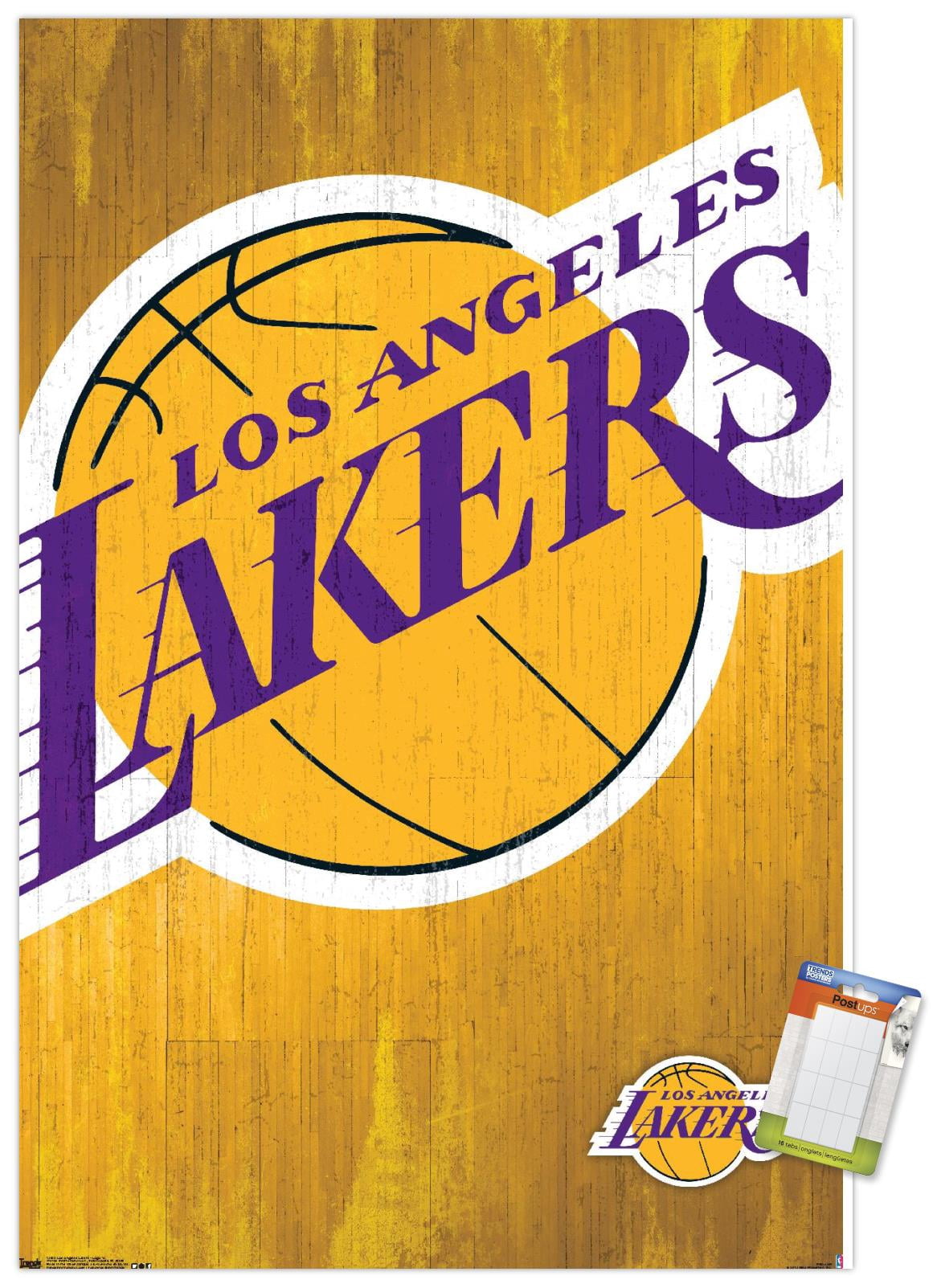 NBA Los Angeles Lakers - Logo 13 Wall Poster, 14.725" x 22.375"