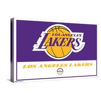 NBA Los Angeles Lakers - Logo 21 Canvas Wall Poster, 14.725" x 22.375"