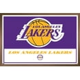 thumbnail image 1 of NBA Los Angeles Lakers - Logo 21 Wall Poster, 22.375" x 34", Framed, 1 of 3