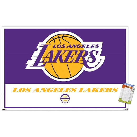NBA Los Angeles Lakers - Logo 21 Wall Poster, 22.375" x 34"