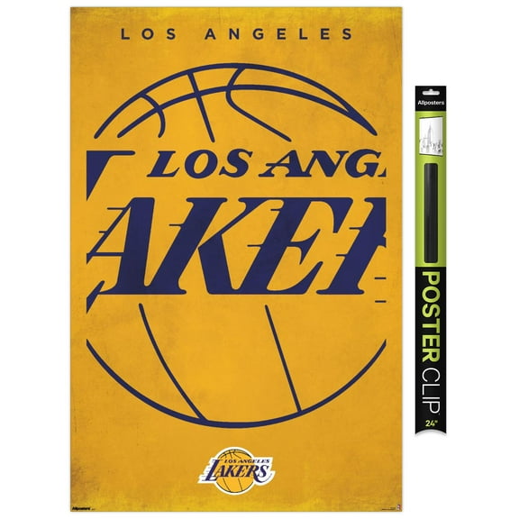 NBA Los Angeles Lakers - Logo 25 Wall Poster, 22.375" x 34"